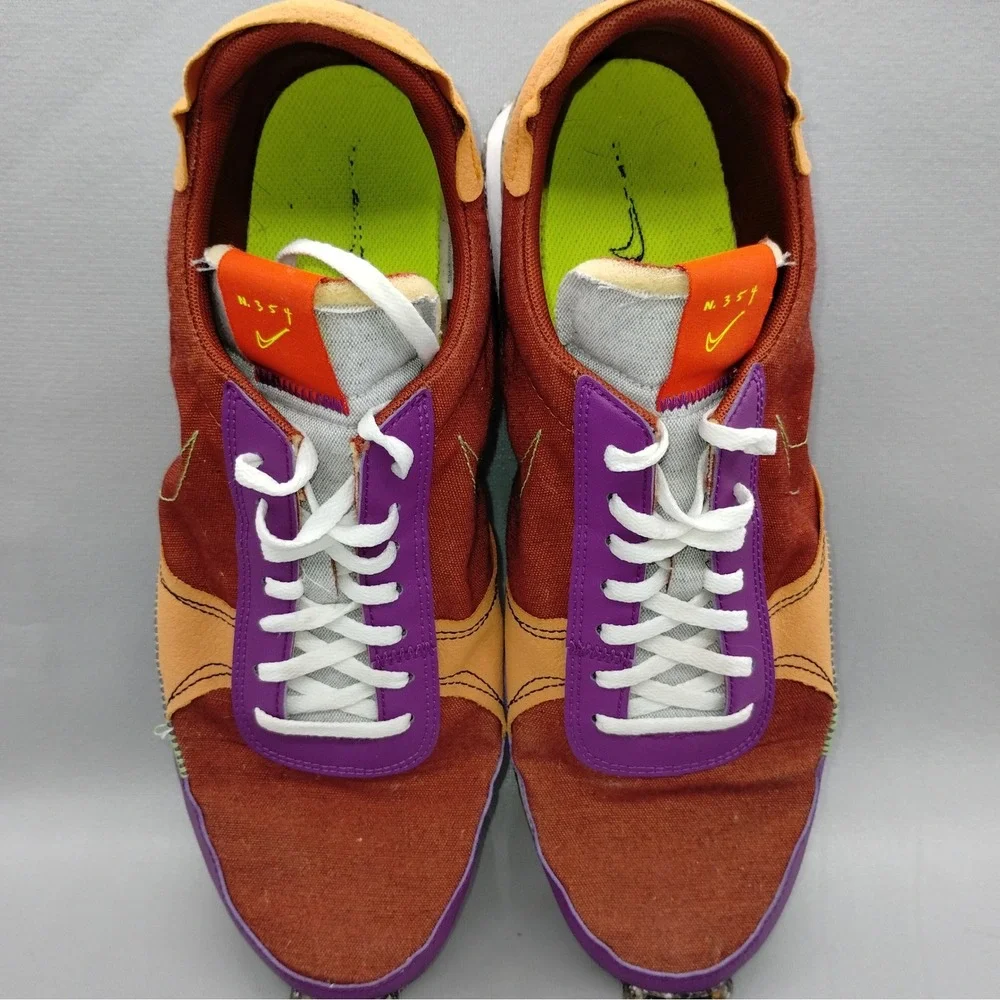 Nike Daybreak Type Mens Rugged Orange University Gold Purple CZ9926-800 Rare